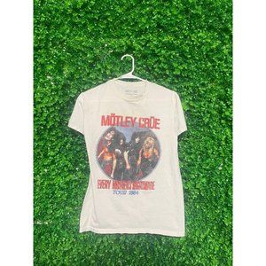 Vintage Motley Crue Band T-shirt - Adult Mens Small - T20